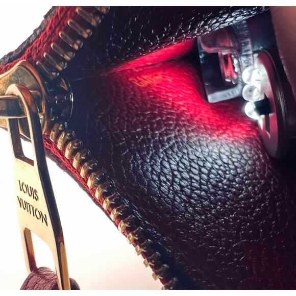 Auth LV Monogram Empreinte Zip Pouch Insert for Portefeuille Curieuse Wallet - Picture 7 of 7